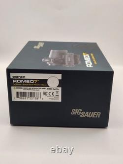 Sig Sauer ROMEO7 1x30mm Red Dot Sight with 3 MOA Dot Reticle SOR71001