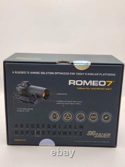Sig Sauer ROMEO7 1x30mm Red Dot Sight with 3 MOA Dot Reticle SOR71001