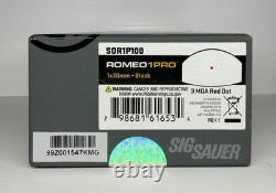 Sig Sauer ROMEO 1 PRO / 3 MOA Red Dot Sight #SOR1P100
