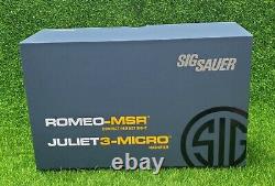 Sig Sauer ROMEO-MSR Combo 1x20mm Red Dot & Micro 3X Magnifier, FDE SORJ72011