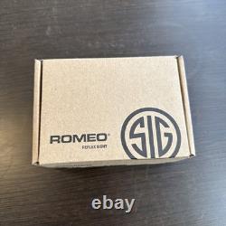 Sig Sauer ROMEO-RS PRO Red Circle Dot Reflex Sight, Clear Chassis (SOR02001)