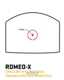 Sig Sauer ROMEO-X Compact 2/32 MOA Red Dot Reflex Sight, ROSE GOLD SORX1208