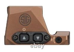 Sig Sauer ROMEO-X Compact 2 MOA Dot/32 MOA Red Dot Circle, FDE SORX1202