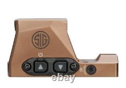 Sig Sauer ROMEO-X Pro 24mm 2 MOA/32 MOA Reticle Red Dot Sight, FDE SORX1002