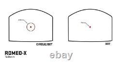 Sig Sauer ROMEO-X Pro Footprint Open Reflex Red Dot Sight 1x24mm SORX1000
