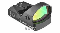 Sig Sauer Romeo1Pro 1x30mm Red Dot Sight, 3 MOA Dot Reticle, Black, SOR1P100