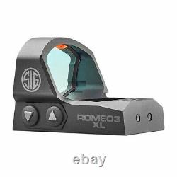 Sig Sauer Romeo3XL 1x35mm 3 MOA Reflex Red Dot Sight, Black SOR31004