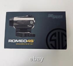 Sig Sauer Romeo4s Red Dot Sight 2 MOA Solar Powered SOR43021