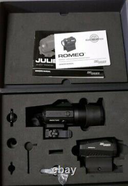 Sig Sauer Romeo5 & Juliet3 Combo, 2 MOA Red Dot Sight, 3x Magnifier SORJ53101