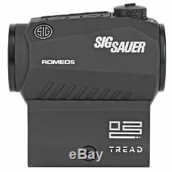 Sig Sauer Romeo5 Tread Compact Red Dot Sight 1x20mm 2 MOA Dot Reticle SOR52010