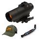 Sig Sauer Romeo7 1x30mm 2 Moa Red Dot Sight W Leather Patch Hat & Cleaning Pen