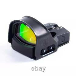 Sig Sauer Romeo 1 Pro 1x30mm 3 MOA Reflex Red Dot Sight With Protective Shroud