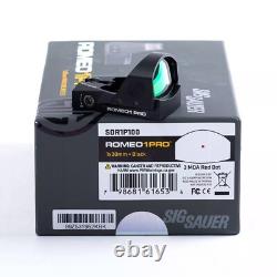 Sig Sauer Romeo 1 Pro 1x30mm 3 MOA Reflex Red Dot Sight With Protective Shroud