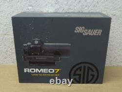Sig Sauer Romeo 7 1x30mm Aluminum Waterproof Fogproof 2 MOA Red Dot Sight