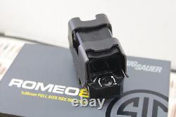 Sig Sauer Romeo 8T SOR81002 1x38mm Full Size Red Dot Sight 2 & 65 MOA Mount F/S