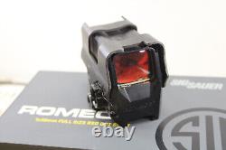 Sig Sauer Romeo 8T SOR81002 1x38mm Full Size Red Dot Sight 2 & 65 MOA Mount F/S
