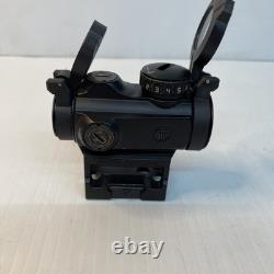 Sig Sauer Romeo-MSR Red Dot Sight 2 MOA with Riser Pre Owned