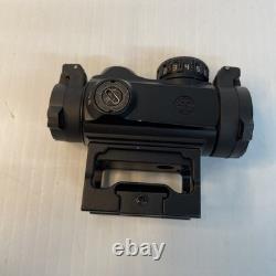 Sig Sauer Romeo-MSR Red Dot Sight 2 MOA with Riser Pre Owned