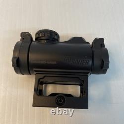 Sig Sauer Romeo-MSR Red Dot Sight 2 MOA with Riser Pre Owned