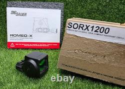 Sig Sauer Romeo-X Compact P365 2MOA & 32MOA #SORX1200 Red Dot Sight, Black