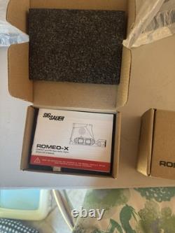 Sig Sauer Romeo X-Pro 1x24mm Red 2 MOA Dot Sight Black (SORX1000)