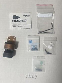 Sig Sauer Romeo Zero Elite Reflex Red Dot Optic WithRose Shroud & BONUS