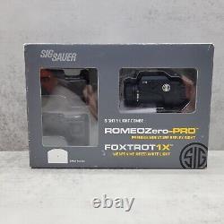 Sig Sauer Romeo Zero-PRO 3MOA RED DOT & Foxtrot 1 WML Black (SORF1001)T