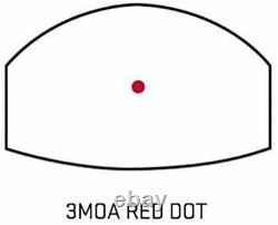Sig Sauer SOR01300 Romeo Zero Reflex Sight, 3 MOA Red Dot, Black Open Box