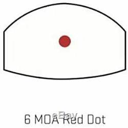 Sig Sauer SOR01600 Romeo Zero Reflex Sight, 6 MOA Red Dot, Black