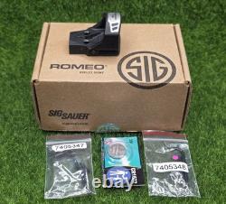 Sig Sauer #SOR02060 ROMEO-RS PRO 6 MOA Red Dot Reflex Optic Sight with Motac