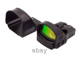 Sig Sauer SOR1P101 ROMEO1PRO 1x30mm 6 MOA Reflex Red Dot Sight with Shroud, Black