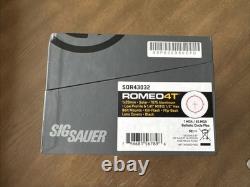 Sig Sauer SOR43032 Romeo4T Red Dot Black