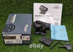 Sig Sauer #SOR5102 ROMEO5 GEN II 1x20mm, 2 MOA Green Dot Sight, Black