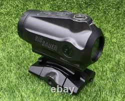 Sig Sauer #SOR5102 ROMEO5 GEN II 1x20mm, 2 MOA Green Dot Sight, Black