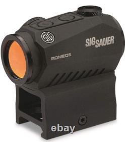 Sig Sauer SOR52001 Romeo5 1x20mm Compact 2 Moa Red Dot Sight Black