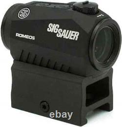 Sig Sauer SOR52001 Romeo5 1x20mm Compact 2 Moa Red Dot Sight Shake Awake Compact