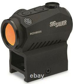Sig Sauer SOR52001 Romeo 5 1x20mm 2 MOA Red Dot Sight with Mounts NIB