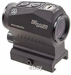 Sig Sauer SOR52101 Romeo5 1x20mm 2 MOA Compact Red Dot Sight with Picatinny Mount