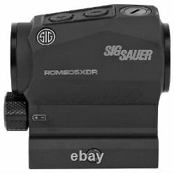 Sig Sauer SOR52102 Romeo5 XDR 2 MOA Compact Red Dot Sight with 65 MOA Circle