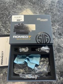 Sig Sauer #SOR71001 ROMEO7 1x30mm Red Dot Sight with 2 MOA Dot Reticle