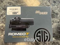 Sig Sauer #SOR71001 ROMEO7 1x30mm Red Dot Sight with 2 MOA Dot Reticle