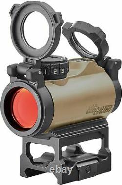 Sig Sauer SOR72011 Romeo-MSR 1x20mm 2 MOA Compact Red Dot Sight FDE