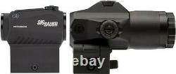 Sig Sauer SORJ53101 Romeo5 Red Dot Sight & Juliet3 3x Magnifier Combo Kit