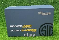Sig Sauer #SORJ72011 ROMEO-MSR Combo 1x20mm Red Dot & Micro 3X Magnifier, FDE