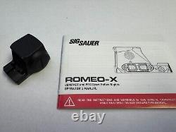 Sig Sauer SORX1231 ROMEO-X Compact, Open, 3 MOA Reflex Red Dot Sight-Only SIGHT