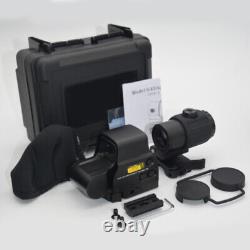 Sight HHS holographic Red Green Dot Reflex 558+3X G33 Magnifier Qd Side copy