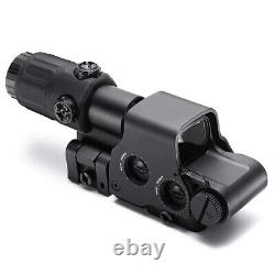 Sight HHS holographic Red Green Dot Reflex 558+3X G33 Magnifier Qd Side copy