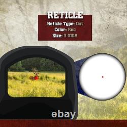 Sightmark Mini Shot MSpec M1 FMS Pistol Reflex Sight 3 MOA Dot Picatinny SM26043