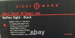 Sightmark SM26043 Mini Shot M-Spec FMS Red Reflex Sight Black