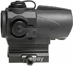 Sightmark Wolverine 1x23 CSR Red Dot Sight 4 MOA Dot Reticle Matte Black